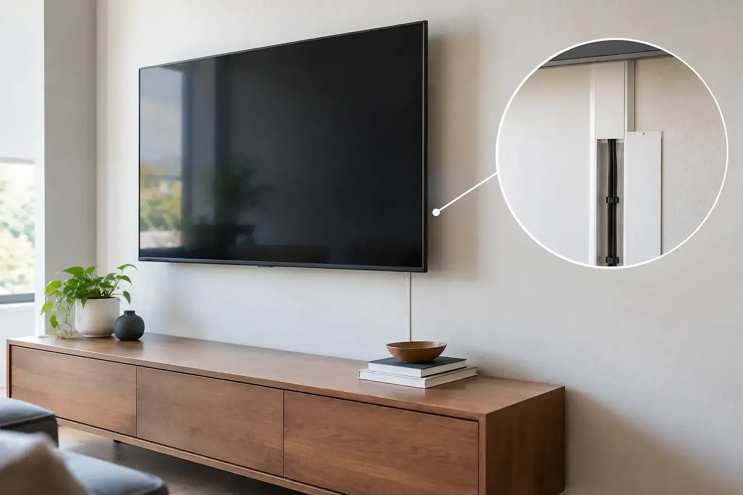 How to Hide TV Wires in Wall for a Clean Finish