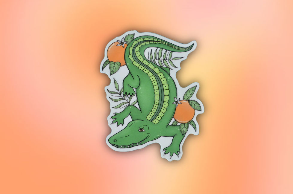 Alligator Sticker