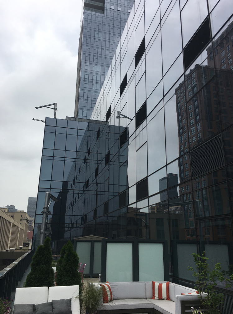 terrace reflections view