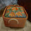 Thumbnail: Orange and white Organizer with Lid; Size M; Code O-M-024