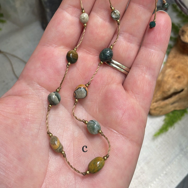 Thumbnail: Ocean Jasper Anklet