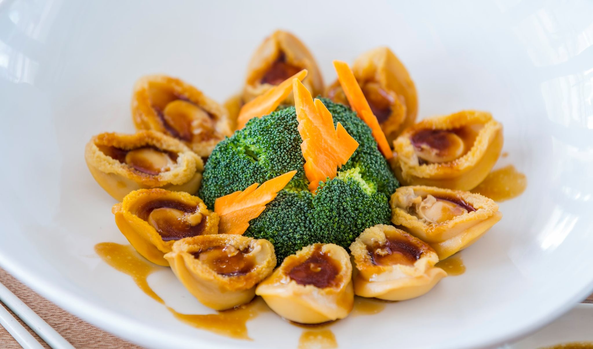 Arranged Food and Objects