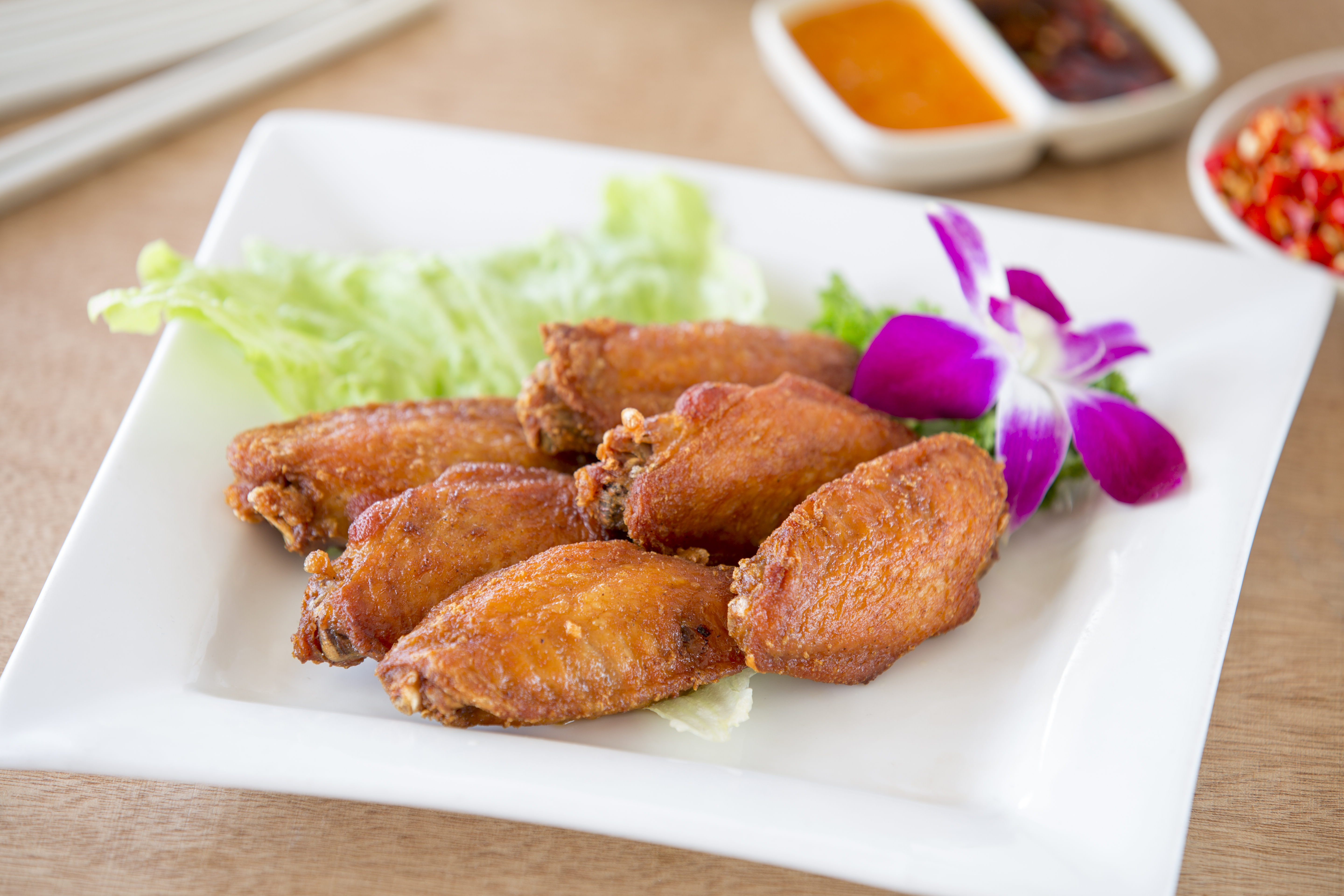 Arranged Food and Objects