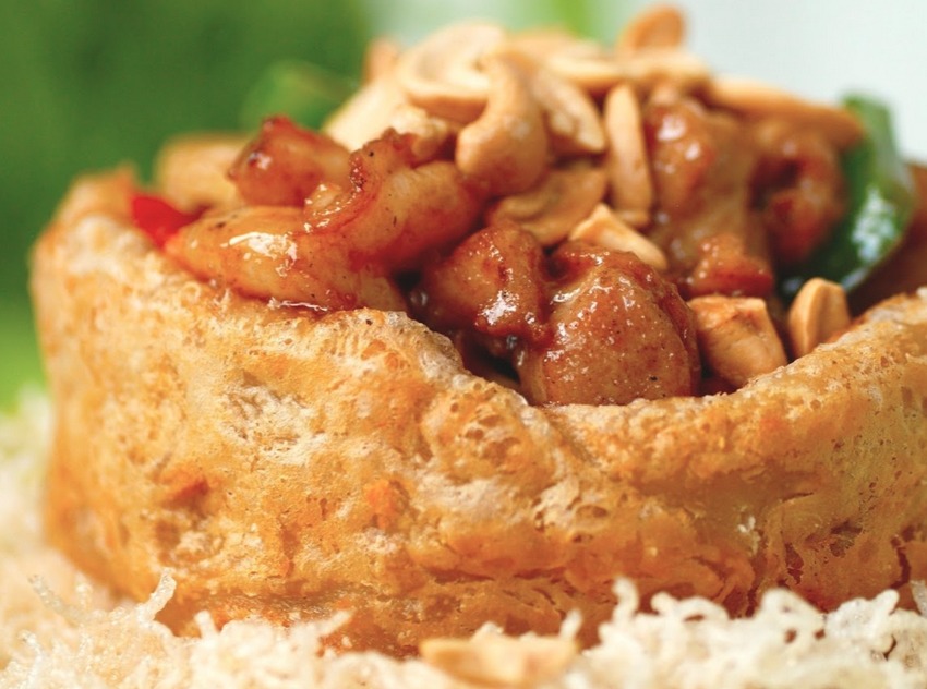 Arranged Food and Objects