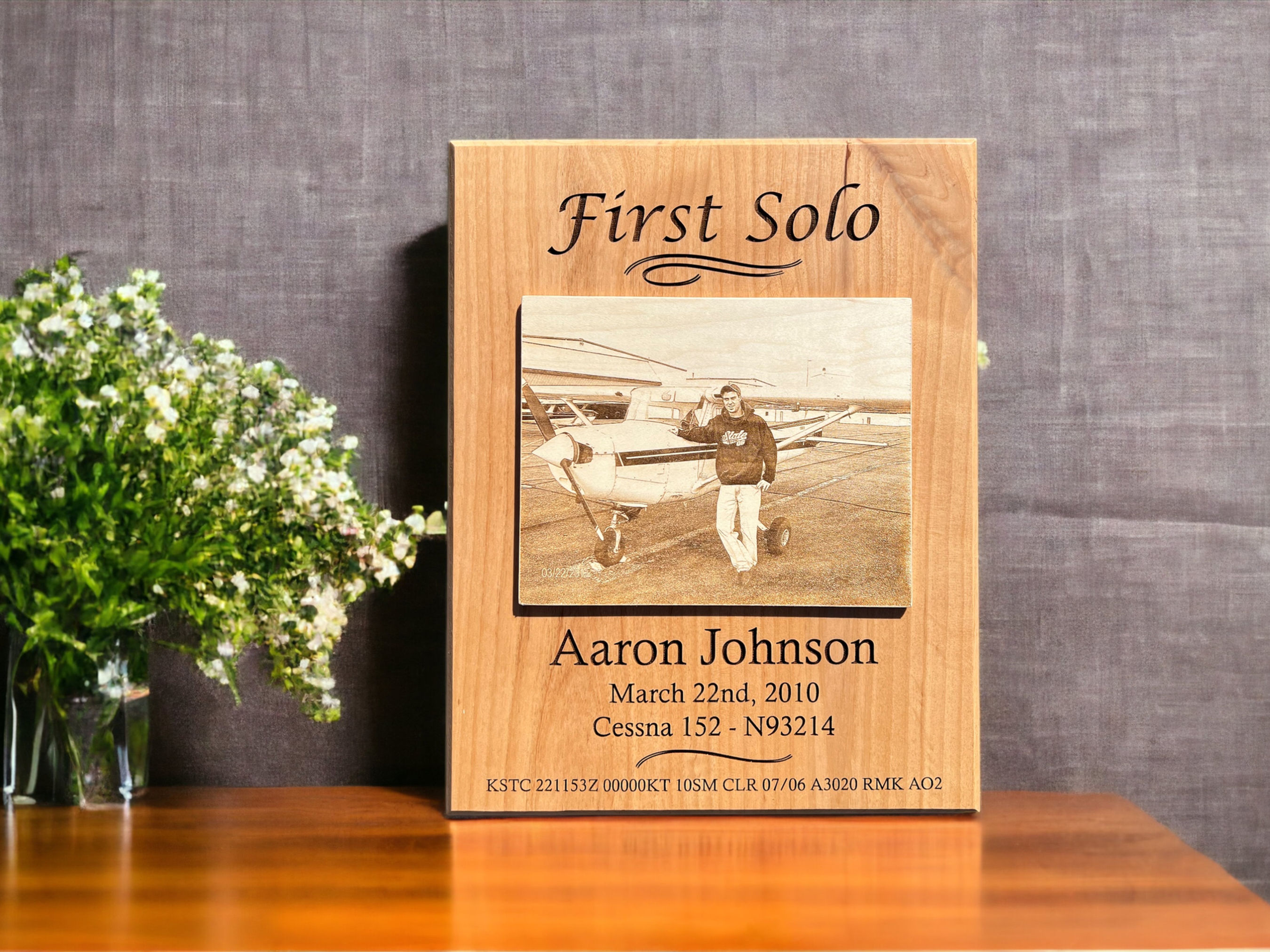 First Solo Flight Photo