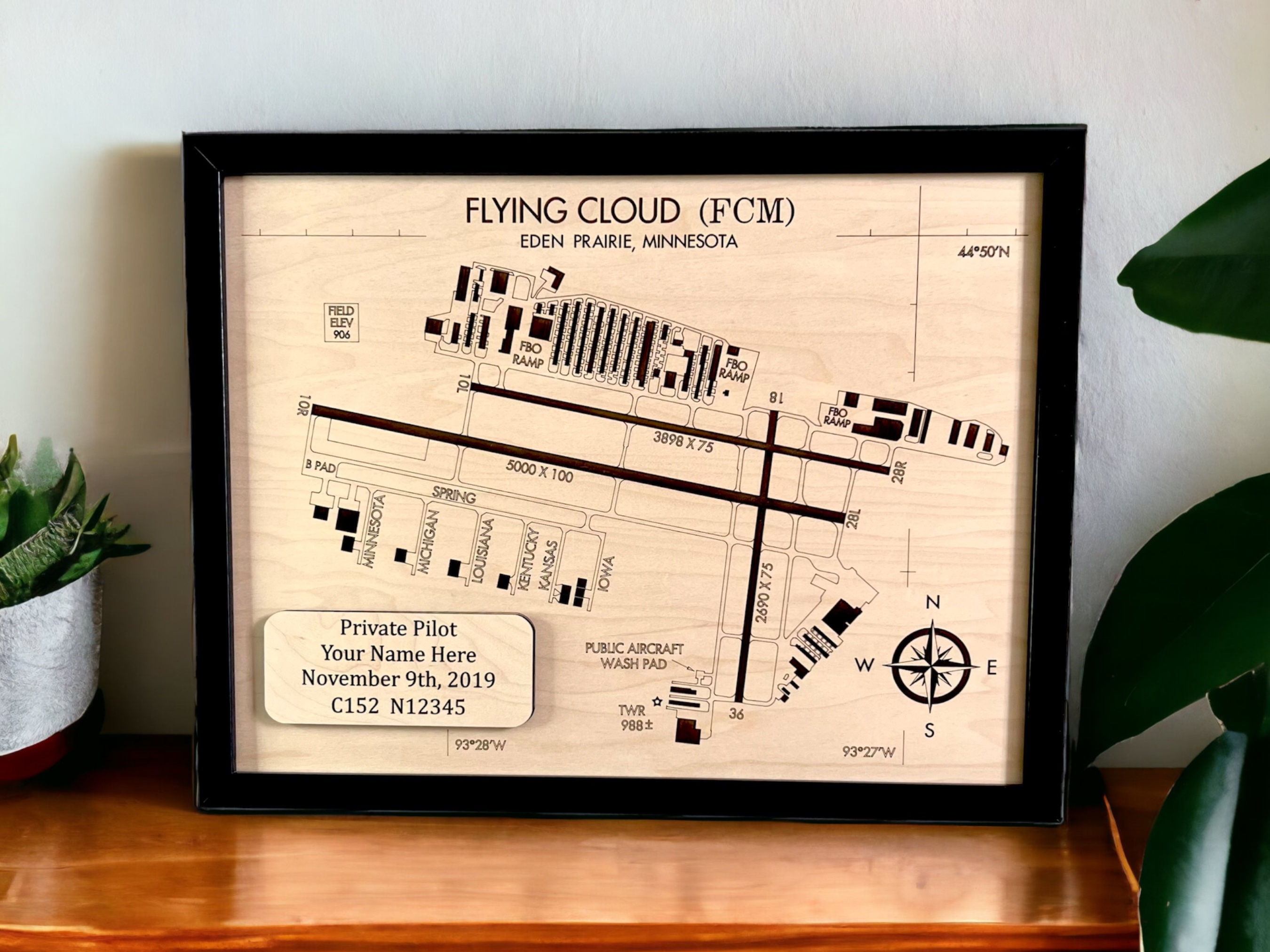 Private Pilot Plaque