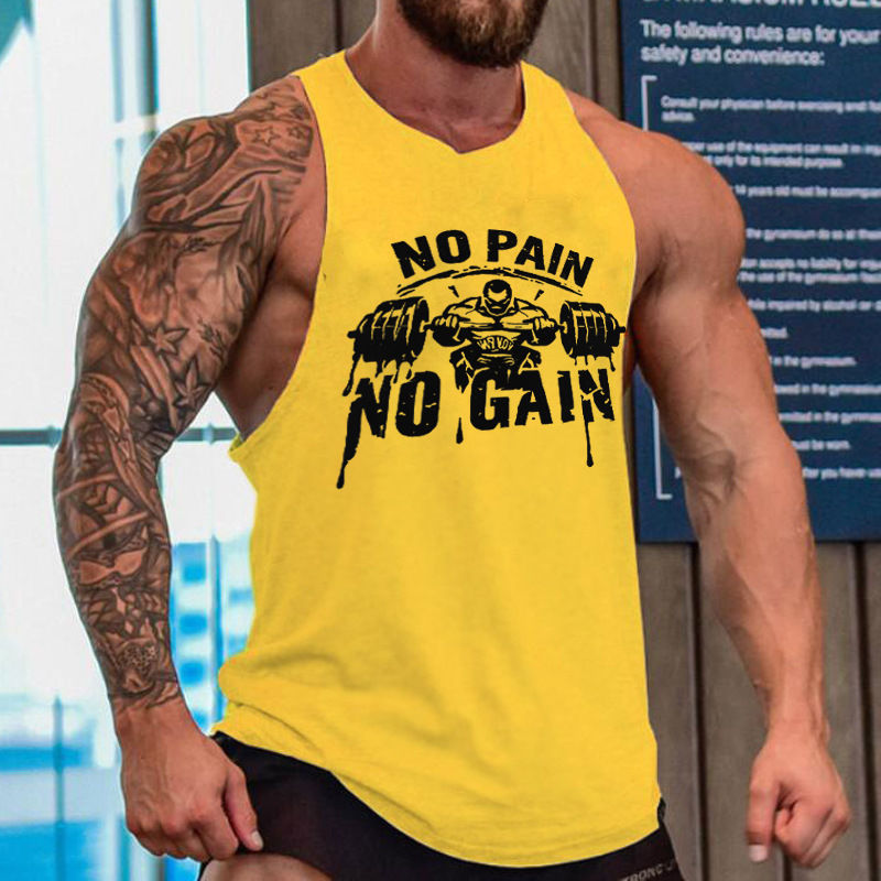 Thumbnail: Mens Fitness Cotton Sports Vest