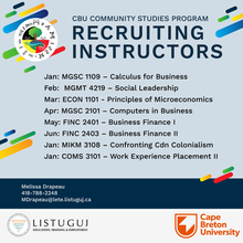 Recruiting Instructors 2024