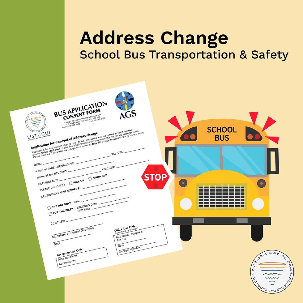 Update Your Change in Address - LED Bussing