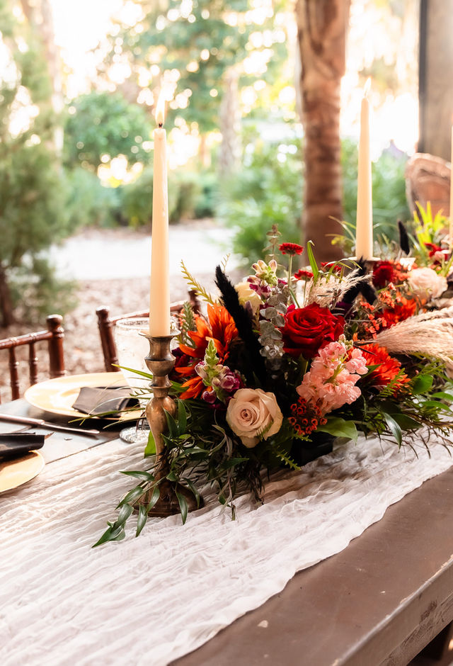 Moody Fall Tablescape