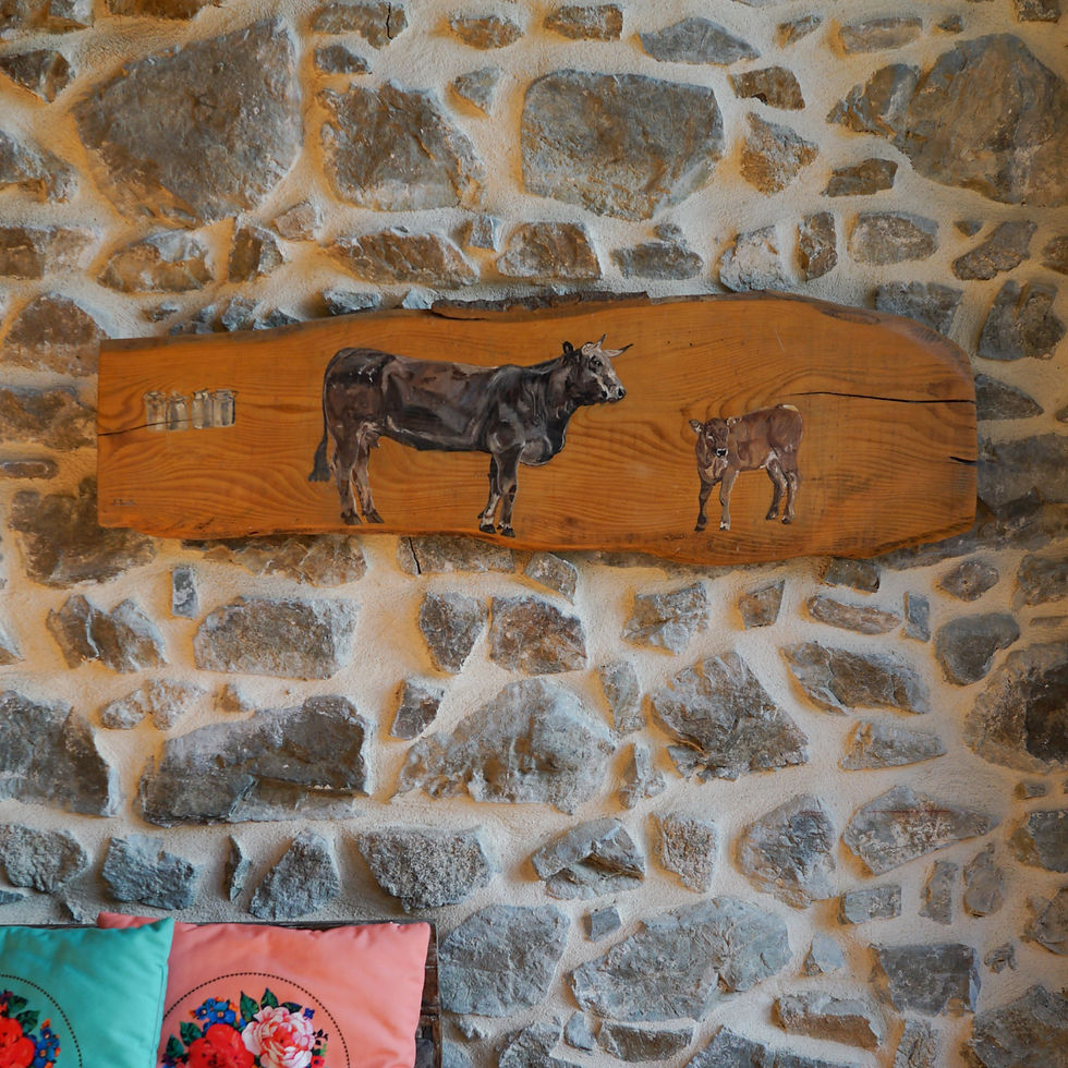 Miniature : VACHE ET SON VEAU