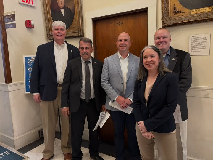 From left to right: Pete Shephard, Charles Massahos, Brian Newcomb, William Wright, and Kathryn Mone