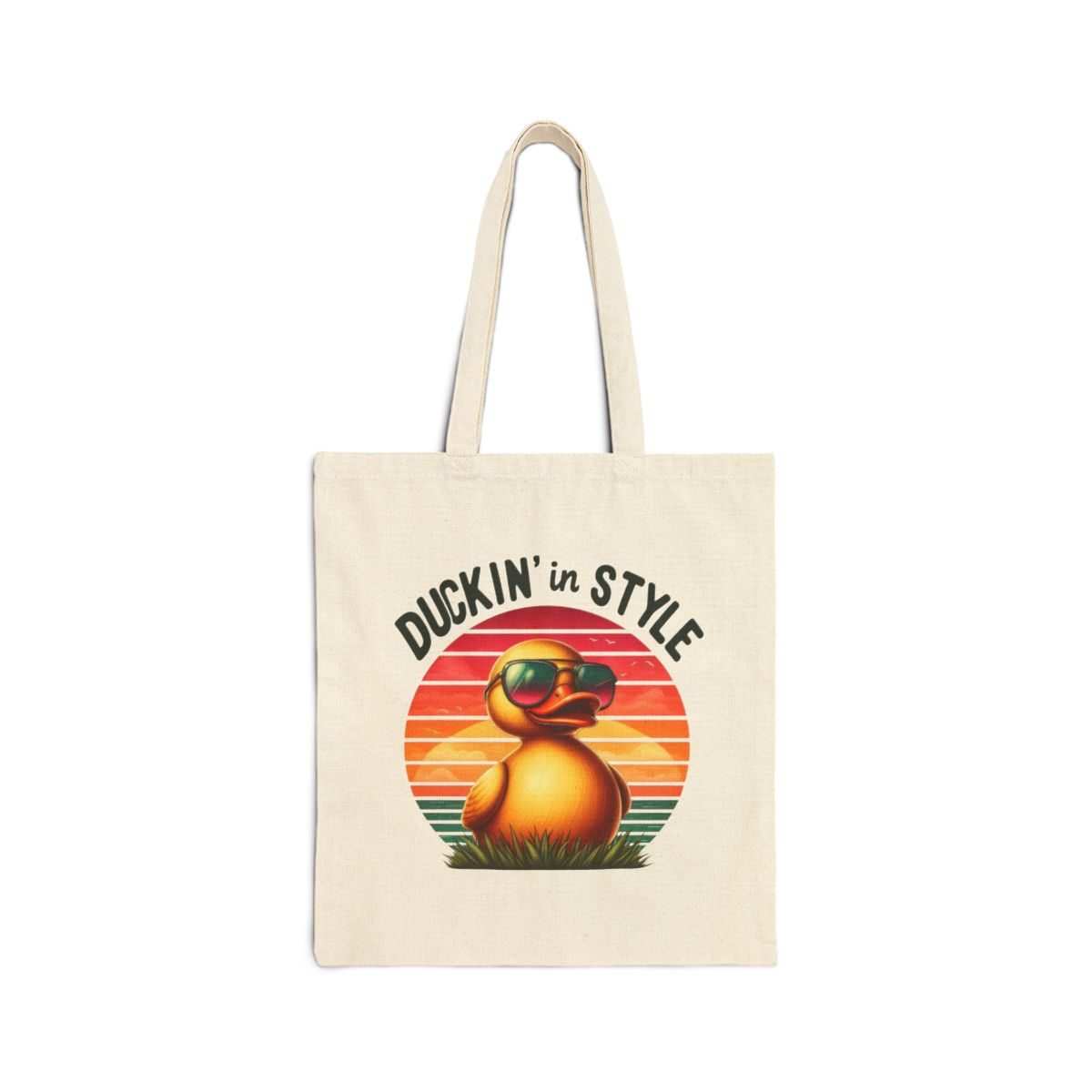 Duckin Canvas Tote Bag