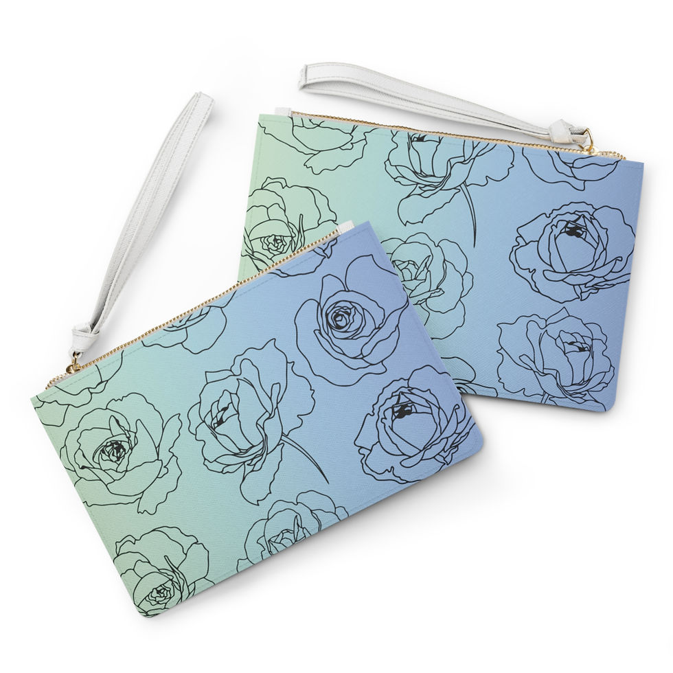 Thumbnail: Floral Clutch Bag x just chrissy