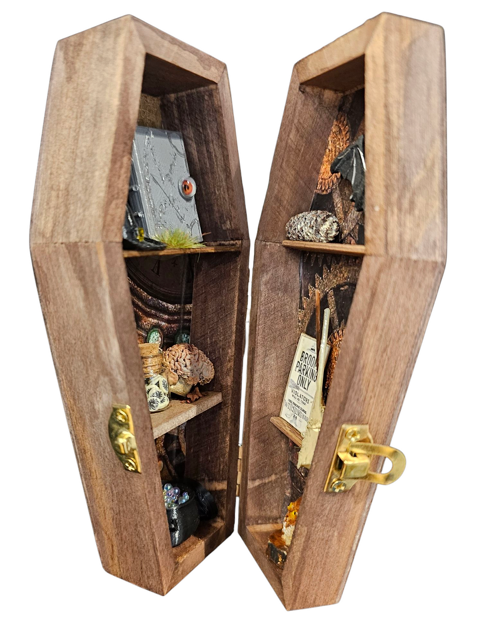 Thumbnail: Broom parking coffin shelves 