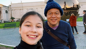 Alysa Liu and her father through surrogacy