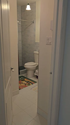 Cuisine et salle de bain après les travaux à Plateau