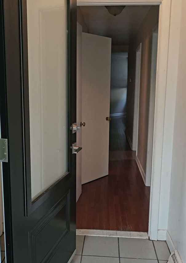 Appartement avant les travaux à Saint-Lambert
