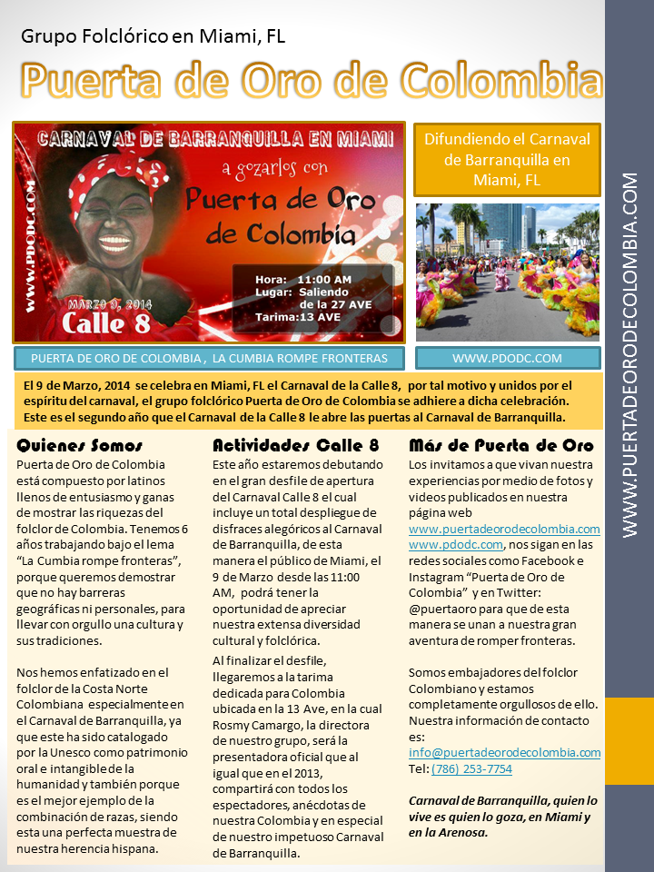 Calle 8 2014
