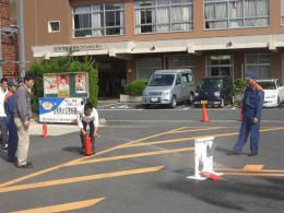 消防所での研修