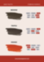 Orange color corrector pigment for PMU – ideal for warming up cool eyebrow and lip shades, by WizArt