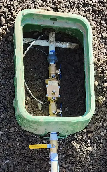 Backflow testing equipment