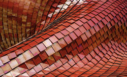 Twisted Red Tile Roof