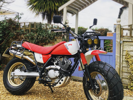 SOLD: Dakar-inspired Suzuki VanVan