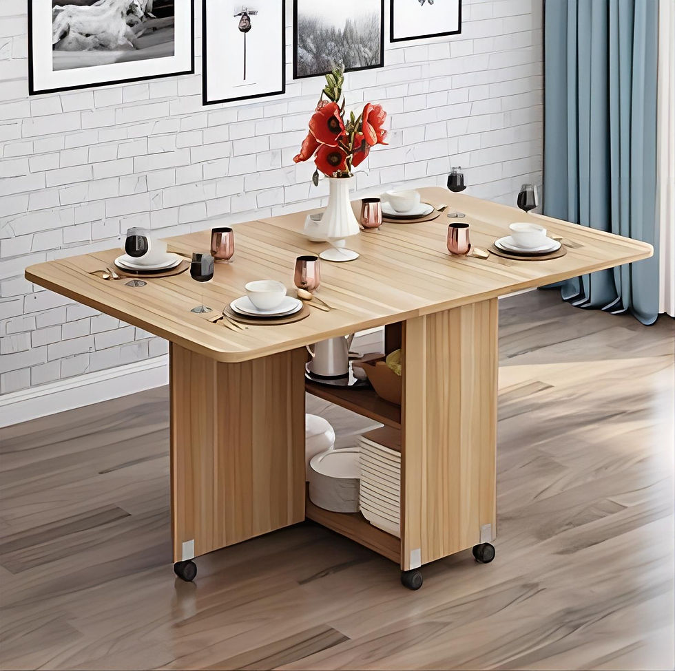 縮圖：LDF004 - Premium Wooden Folding Dining Table