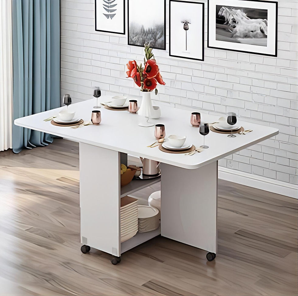 섬네일: LDF004 - Premium Wooden Folding Dining Table