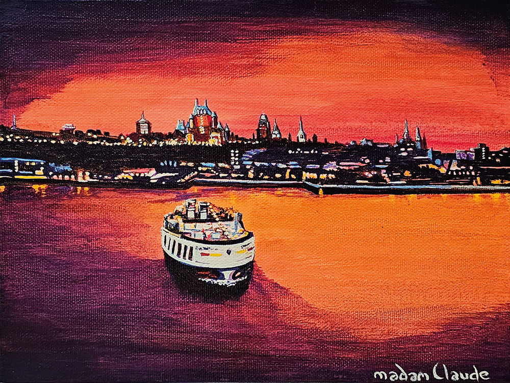 Evening Cruise (Quebec), by Madam Claude (Emond)