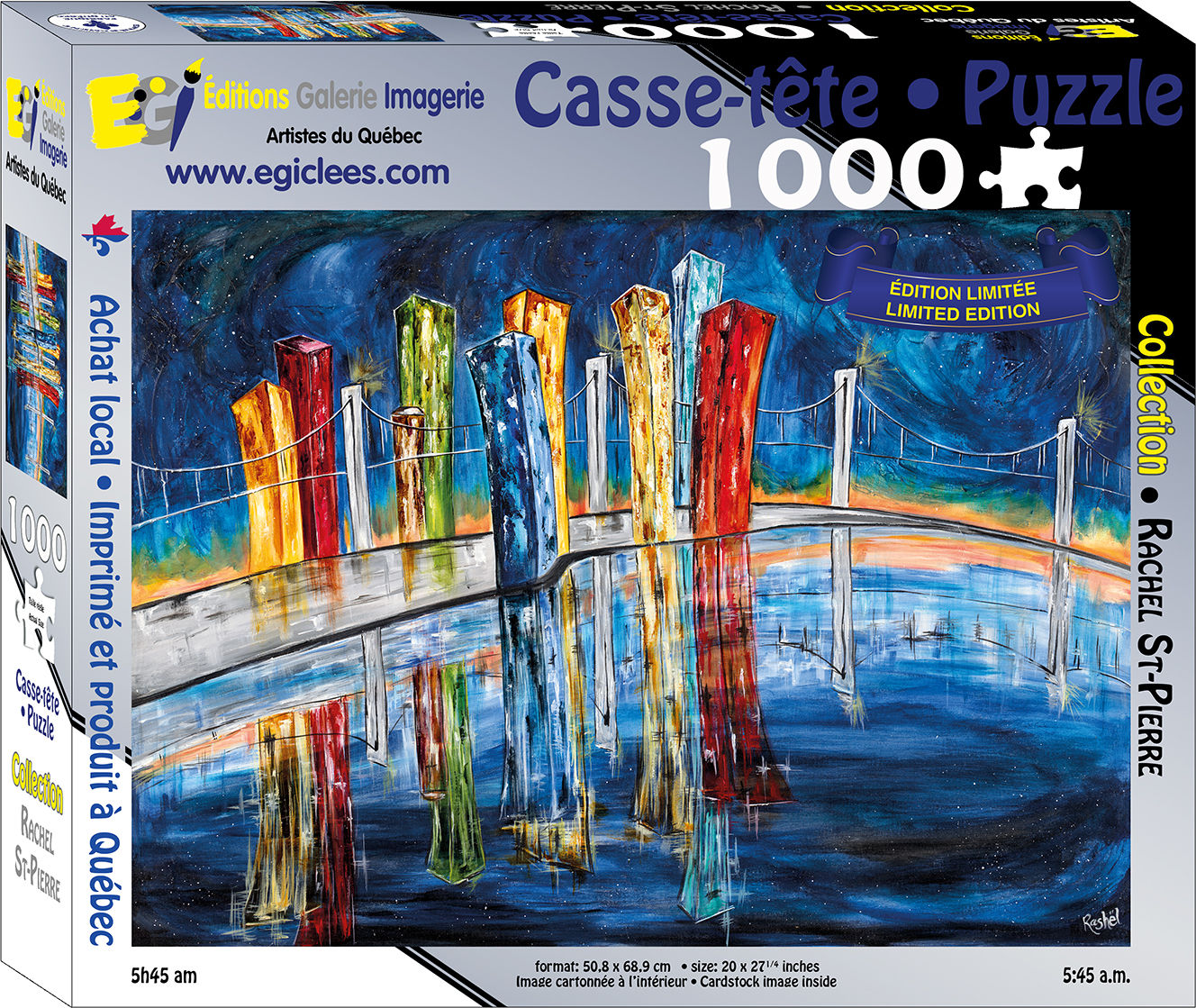 Casse-tête "5h45 am" par Rachel St-Pierre