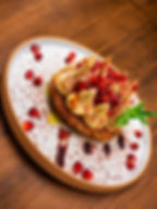 Hummus with pomegranate