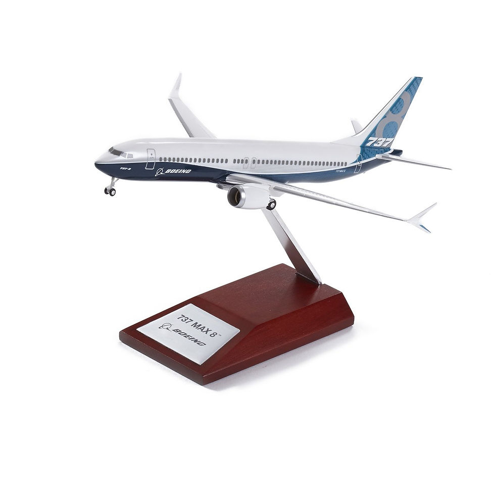 Boeing 737 MAX 8 Plastic 1:200 Model