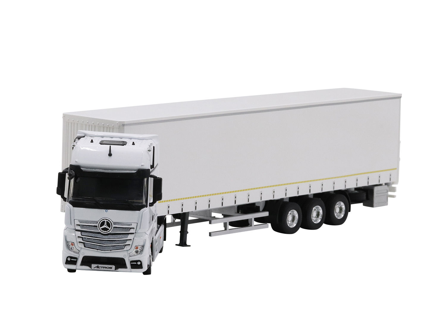 梅赛德斯卡车模型配雨布箱体1:50