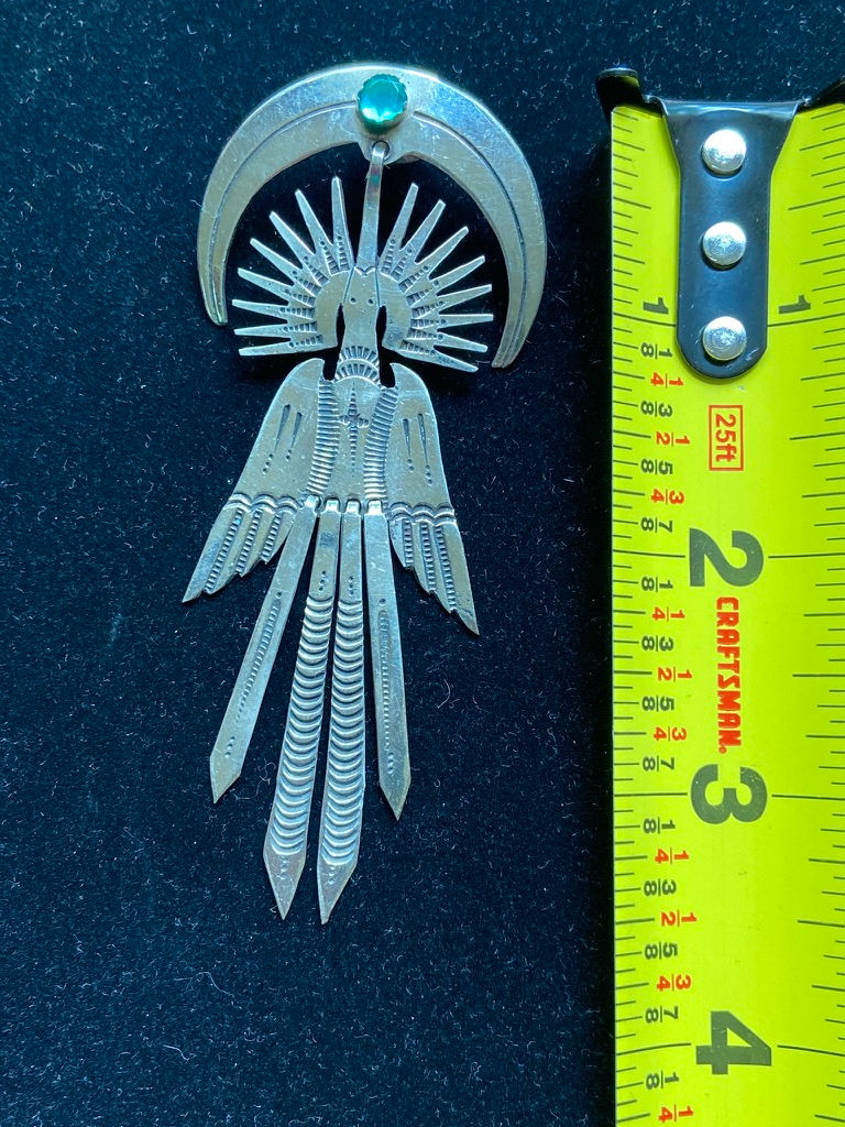 Thumbnail: Navajo Water Bird Hat Pin