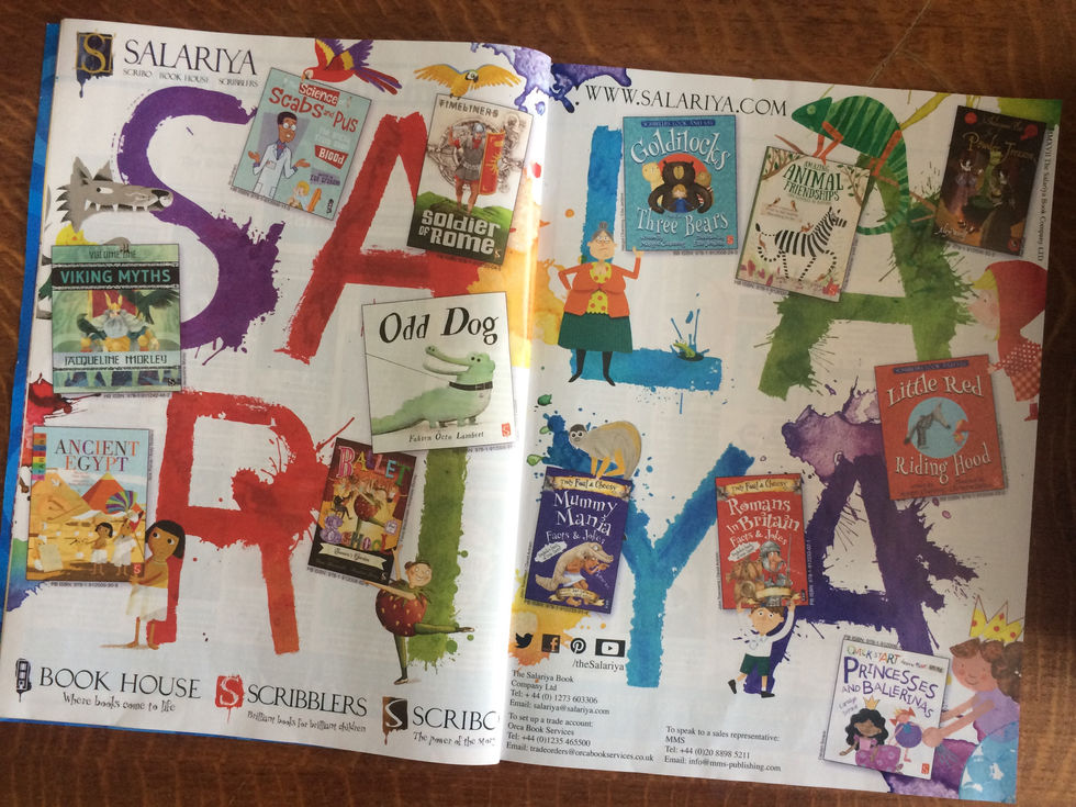 Salariya children's books advertisement