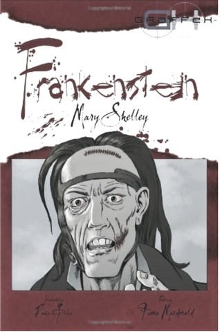 Frankenstein Graffex, graphic novel Illustrated by Penko Gelev