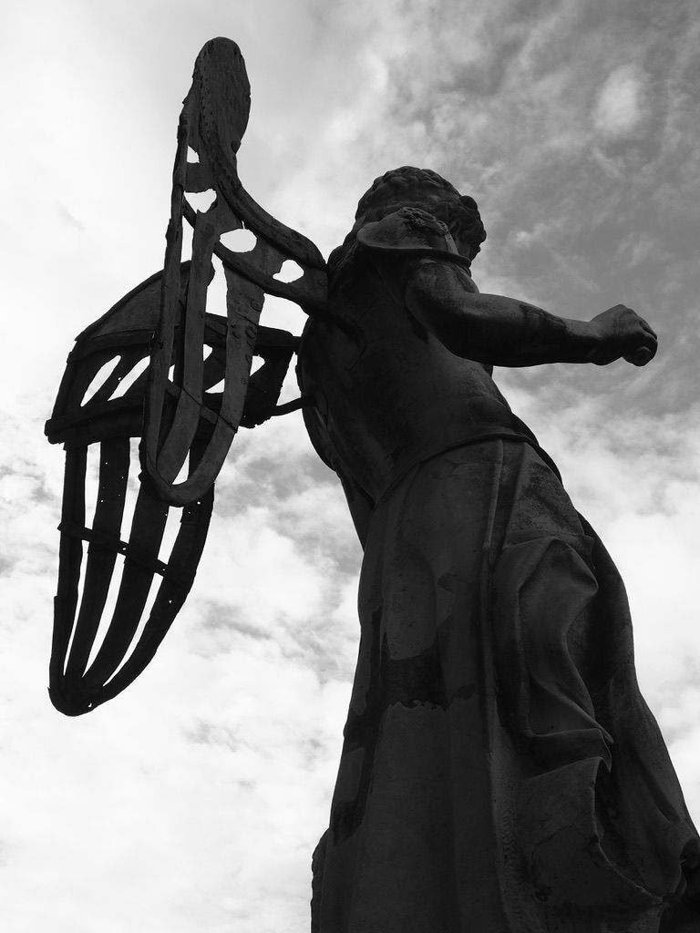 Sculpture of angel