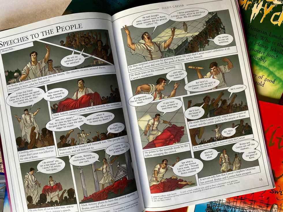 Graffex, Julius Caesar, illustrated by Li Sidong