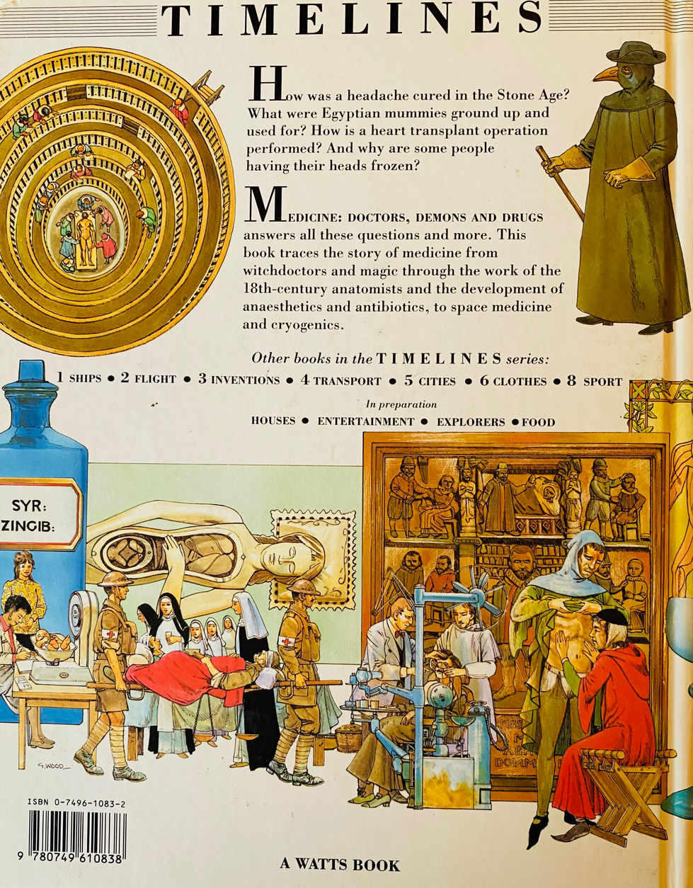 Timelines, Medicine, doctors, demons & drugs