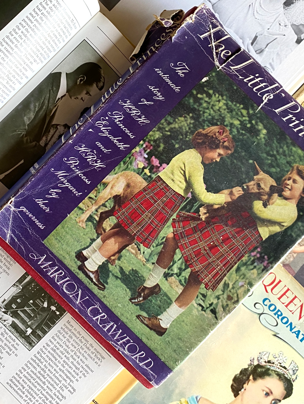 Royal Biographies, The Little Princesses, Book cover