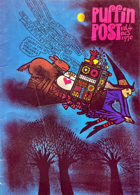 Cover artwork for Puffin Post by Jill McDonald 