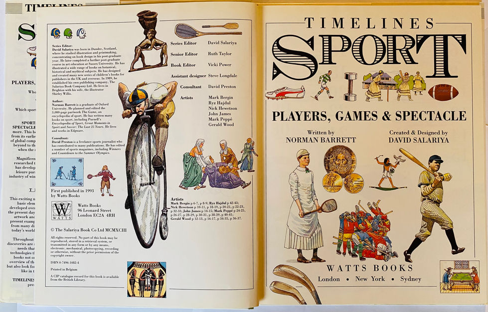 Timelines, Sport, players games & spectacle