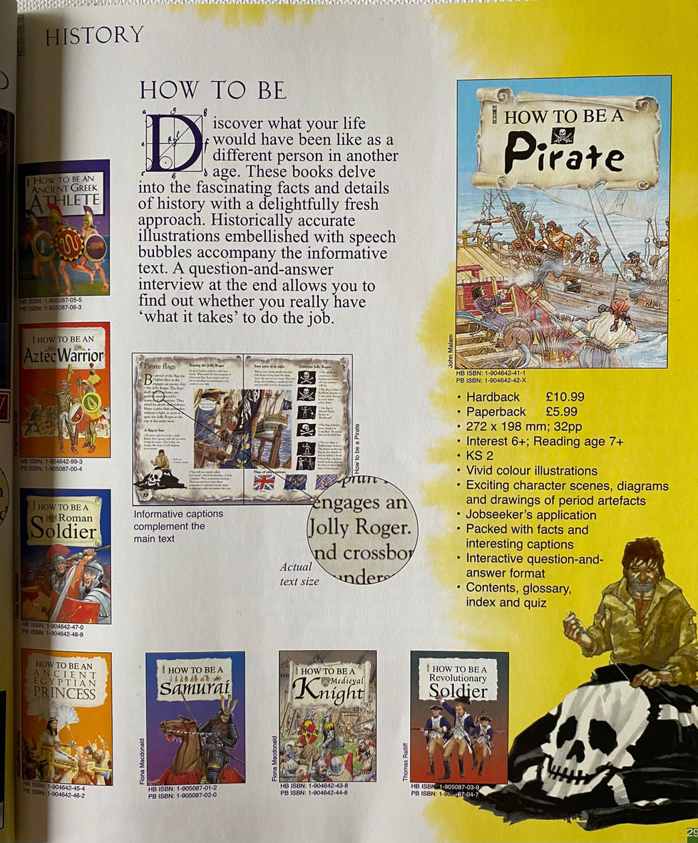 a book titled how to be a pirate