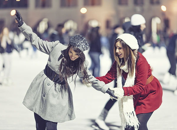 Ice Skating with Friends