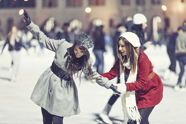 Ice Skating with Friends