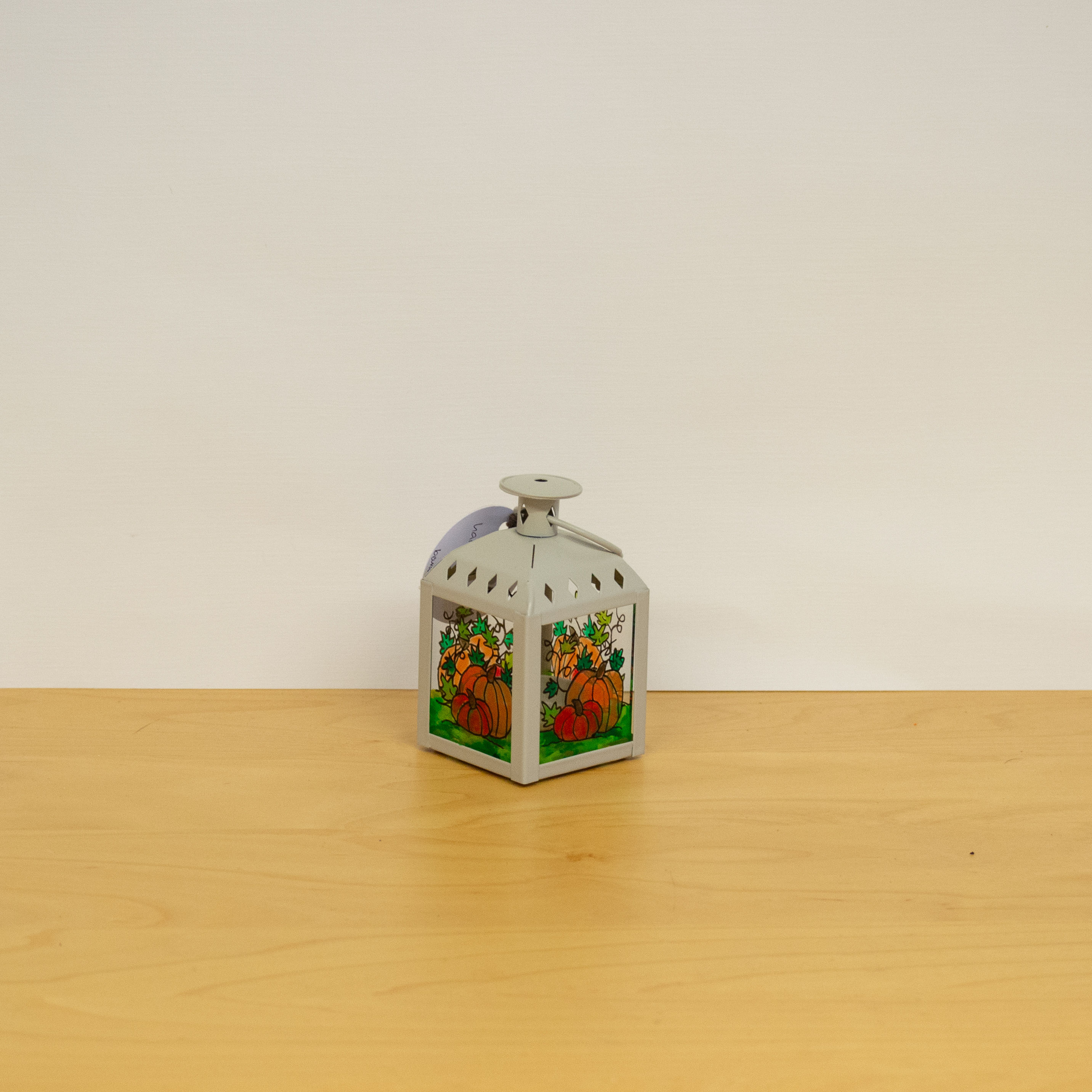Mini Laterne "Kürbis"