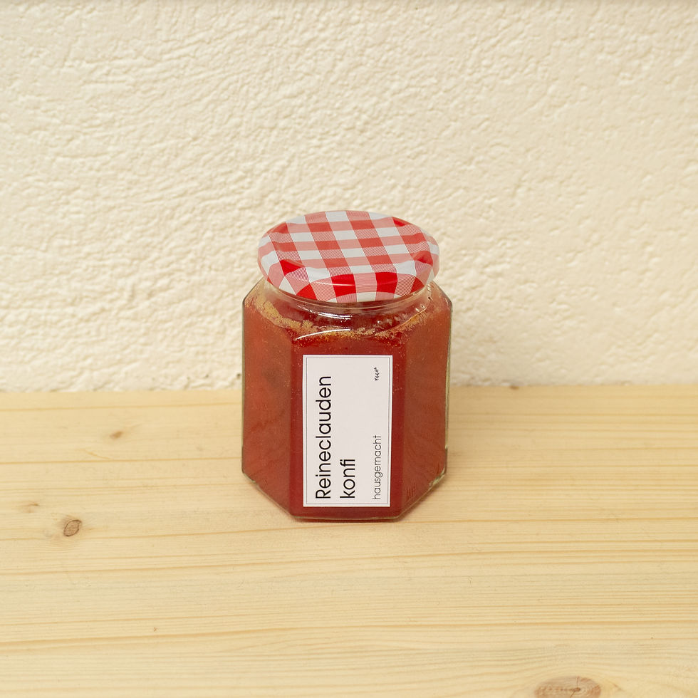 Reineclaudenkonfi - Hausgemacht
