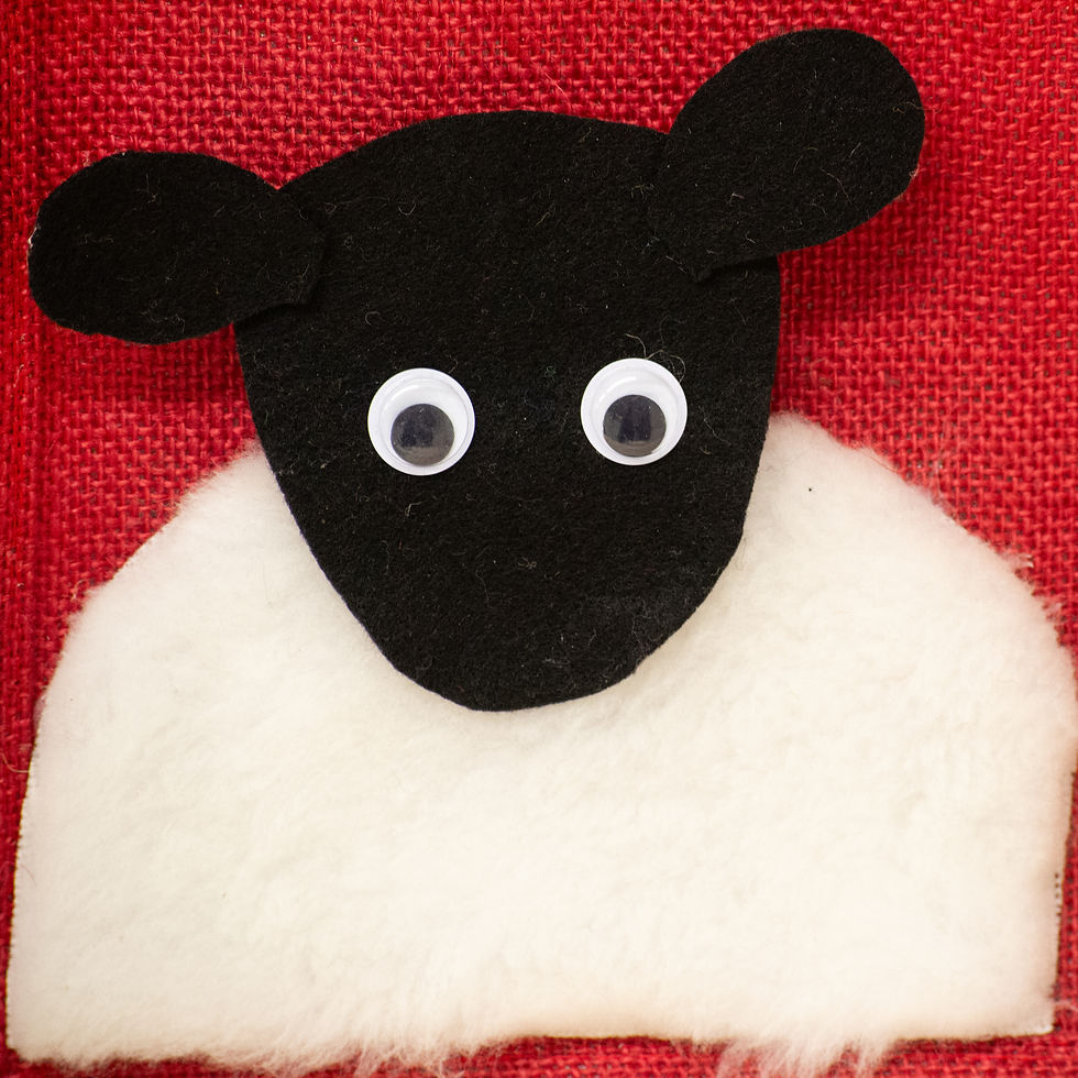 Miniaturbild: Jutetasche - Schaf